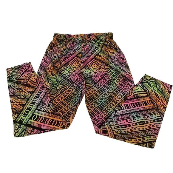 Multicolored Plus Size Leggings - Picture 1 of 4